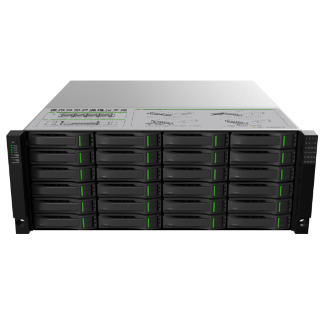 TC-R31680 Spec: E/B/R/N - IP видеорегистратор 80-канальный