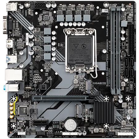 GIGABYTE Mainboard Desktop B760M H DDR4