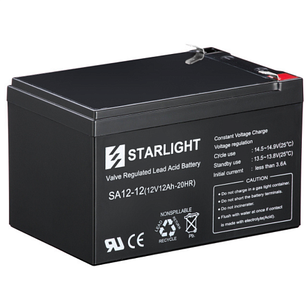 STARLIGHT Аккумулятор 12v-12ah