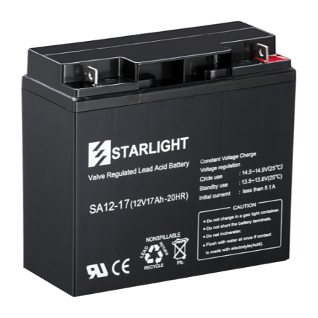 Starlight Аккумулятор 12v-17ah