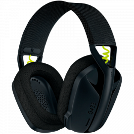 LOGITECH G435 LIGHTSPEED Wireless Gaming Headset - BLACK