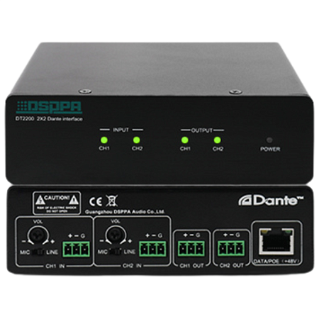 DT2200 Интерфейс Dante